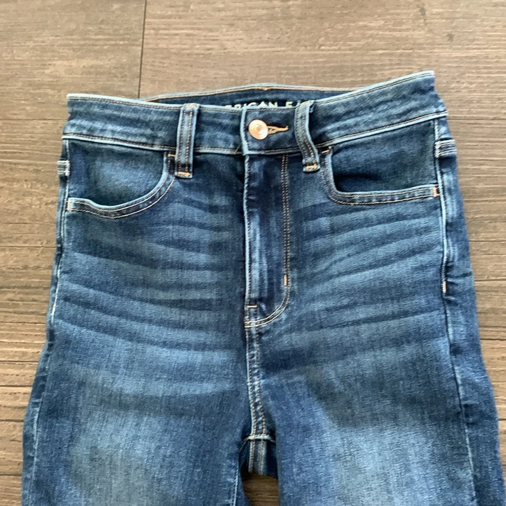 American Eagle Outfitters High Rise Jeans - Blue - Picture 2 of 6